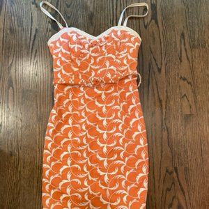Nanette Lepore Orange Dress